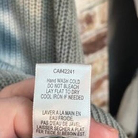 Young Fabulous & Broke Indie Tie Dye Pure Cotton Distressed Oversized Cardigan - Picture 11 of 13